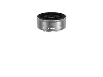 Canon Cannon EOS M Series EF-M 22mm f/2 STM Wide-Angle Lens (Silver)