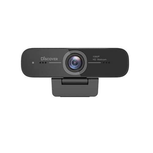 Discover HD100 Webcam: Premium 1080p 30fps Camera – Front View
