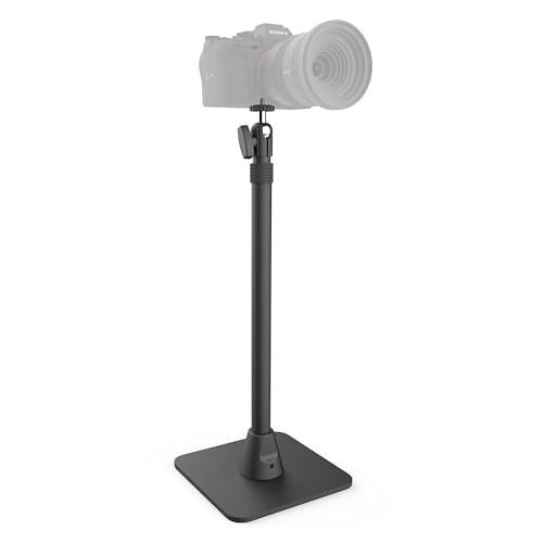 Camera Desk Mount: ARKON Mounts Adjustable Pole 29 inches – Front View
