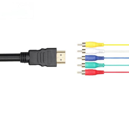 HDMI to RCA Cable Male: Nightwolf 5 Ft 1.5M – Side View