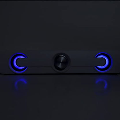 Computer Speaker: 2-Channel Bass Speaker with Subwoofer – Side View