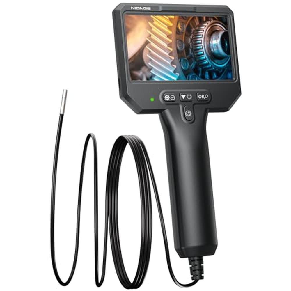 3.9mm Endoscope Camera with Light NIDAGE 1920P HD – Front View