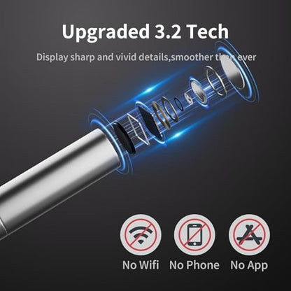 3.9mm Endoscope Camera with Light NIDAGE 1920P HD – Close-up Detail
