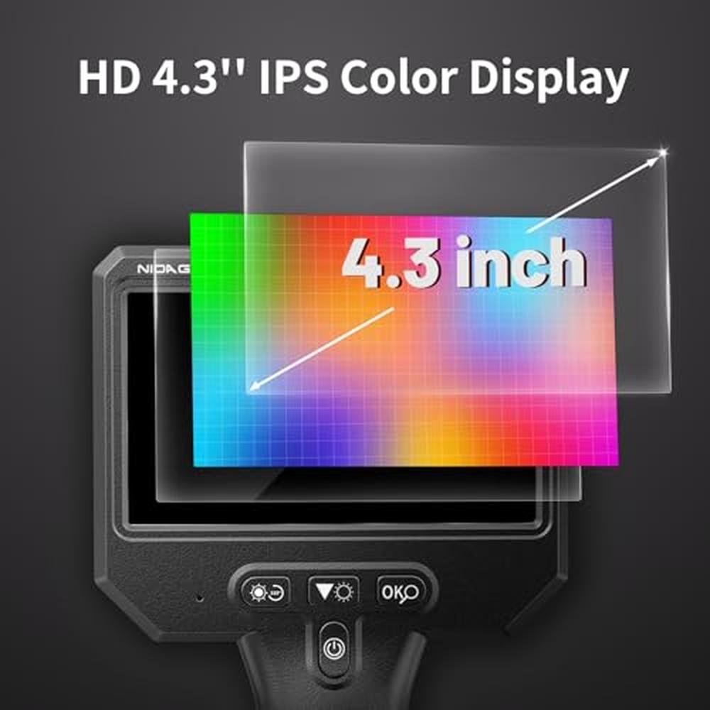 3.9mm Endoscope Camera with Light NIDAGE 1920P HD – In Use
