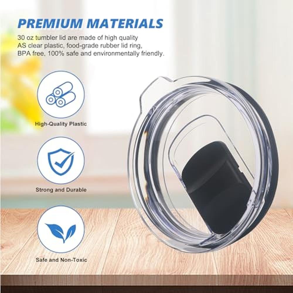 Lid Lids: 30 oz Tumbler Lid 2 Pack – Close-up Detail