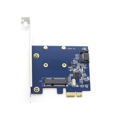 PCI-E to mSATA SSD+SATA3 Combo Expansion Converter Adapter – Close-up Detail