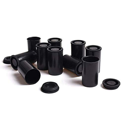 AKIRO Film Canisters with Caps 35 mm Empty Camera Reel – Side View
