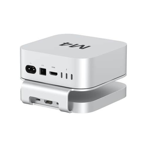 Mac Akyyajaure Hub: 9-in-1 Aluminum Stand and Dock for Mac – Size Reference