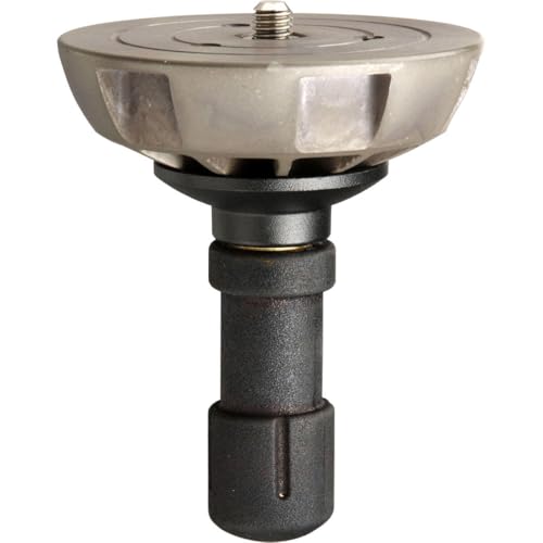 Manfrotto 520BALLSH 75mm Half Ball Leveler – Front View