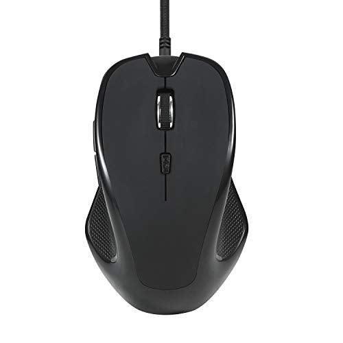 Heated Mouse: ValueRays Warm Fingertips Hot Buttons Optical – Front View