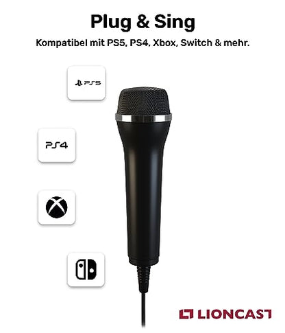 Microphone: Lioncast Universal USB Compatible with Computer – Packaging