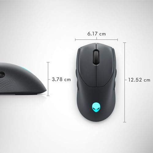 Alienware AW720M: Tri-Mode Wireless Gaming Mouse 26 – Size Reference