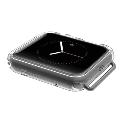 Case-Mate - Apple Watch Bumper Case - 38mm 40mm - NAKED TOUGH - Series 4 Apple Watch - Clear