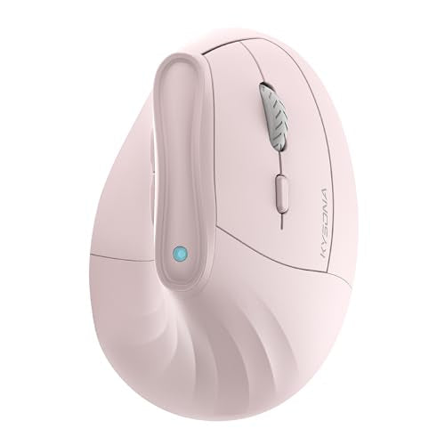 Wireless Mouse 2400 DPI: KYSONA 57 Ergonomic Vertical Quiet – Front View