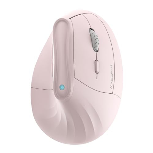 Wireless Mouse 2400 DPI: KYSONA 57 Ergonomic Vertical Quiet – Front View