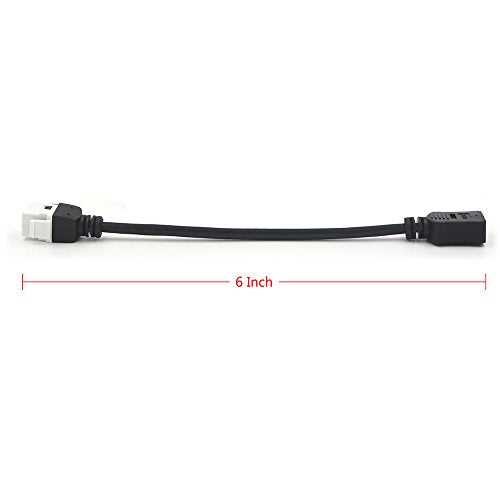 Keystone Jack: VCE 5-Pack HDMI Female to Female Pigtail – In Use