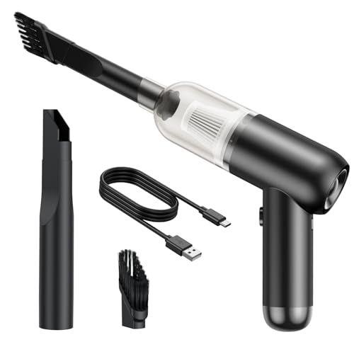 Portable Handheld: Shinebella Cordless Mini Vacuum Cleaner – Front View