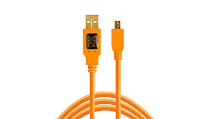Tether Tools: TetherPro USB 2.0 to Mini-B 5-Pin Cable – Front View