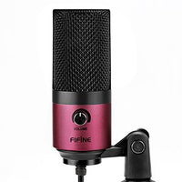 Fifine K669 USB Podcast Condenser Recording Microphone with Tripod Stand