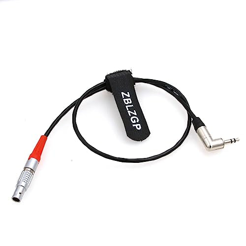 TimeCode Sync Jam Cable: ZBLZGP 0B 5 Pin to Right Angle – Front View