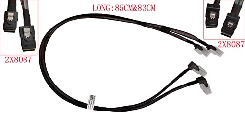 Cable SFF: 2.8&2.7ft Internal Mini SAS Cable 36pin SFF-8087 – Side View