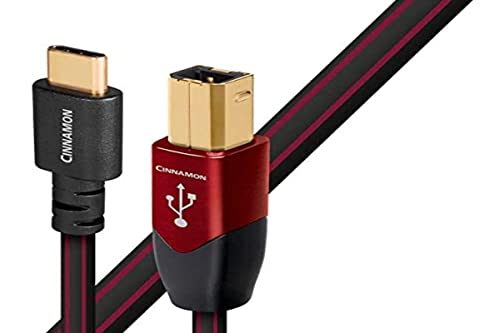 Audioquest 0.75M: Cinnamon USB 2.0 C>B – Front View