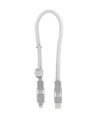 Rolling Square: inCharge XL 30cm USB C Charger Cable – Front View