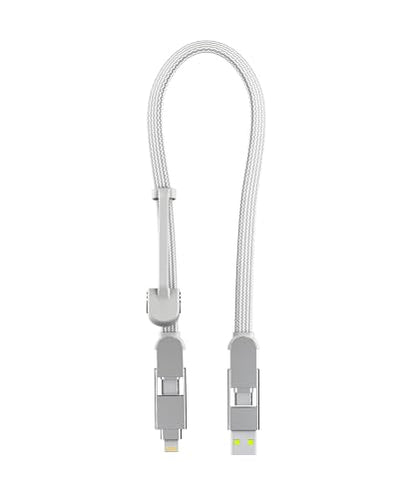 Rolling Square: inCharge XL 30cm USB C Charger Cable – Front View