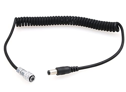 5mm Cable: ZBLZGP DC 2.5mm to Weipu SF610 2 Pin Female – Side View