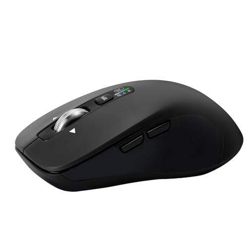 Mouse CITLLA: CITLLA Wireless Bluetooth Mouse USB BT1 BT2 – Side View