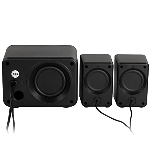Befree Sound Color LED 2.1 Gaming Speaker System – In Use
