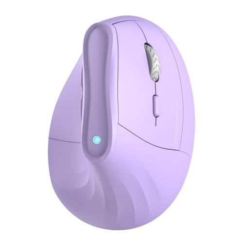 Wireless Mouse 2400 DPI: KYSONA 57 Ergonomic Vertical Mouse – Front View
