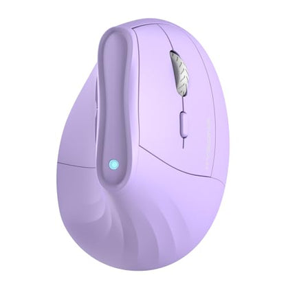 Wireless Mouse 2400 DPI: KYSONA 57 Ergonomic Vertical Mouse – Front View