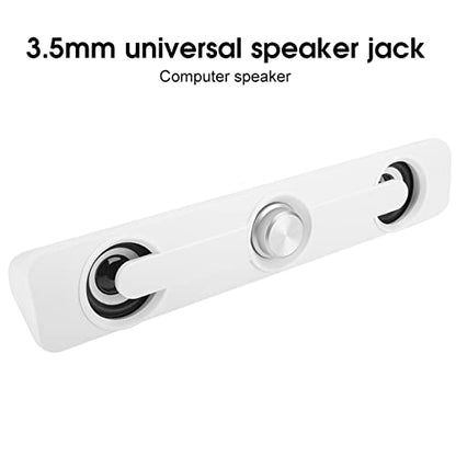 Computer Speaker: 2-Channel Bass Speaker with Subwoofer – In Use