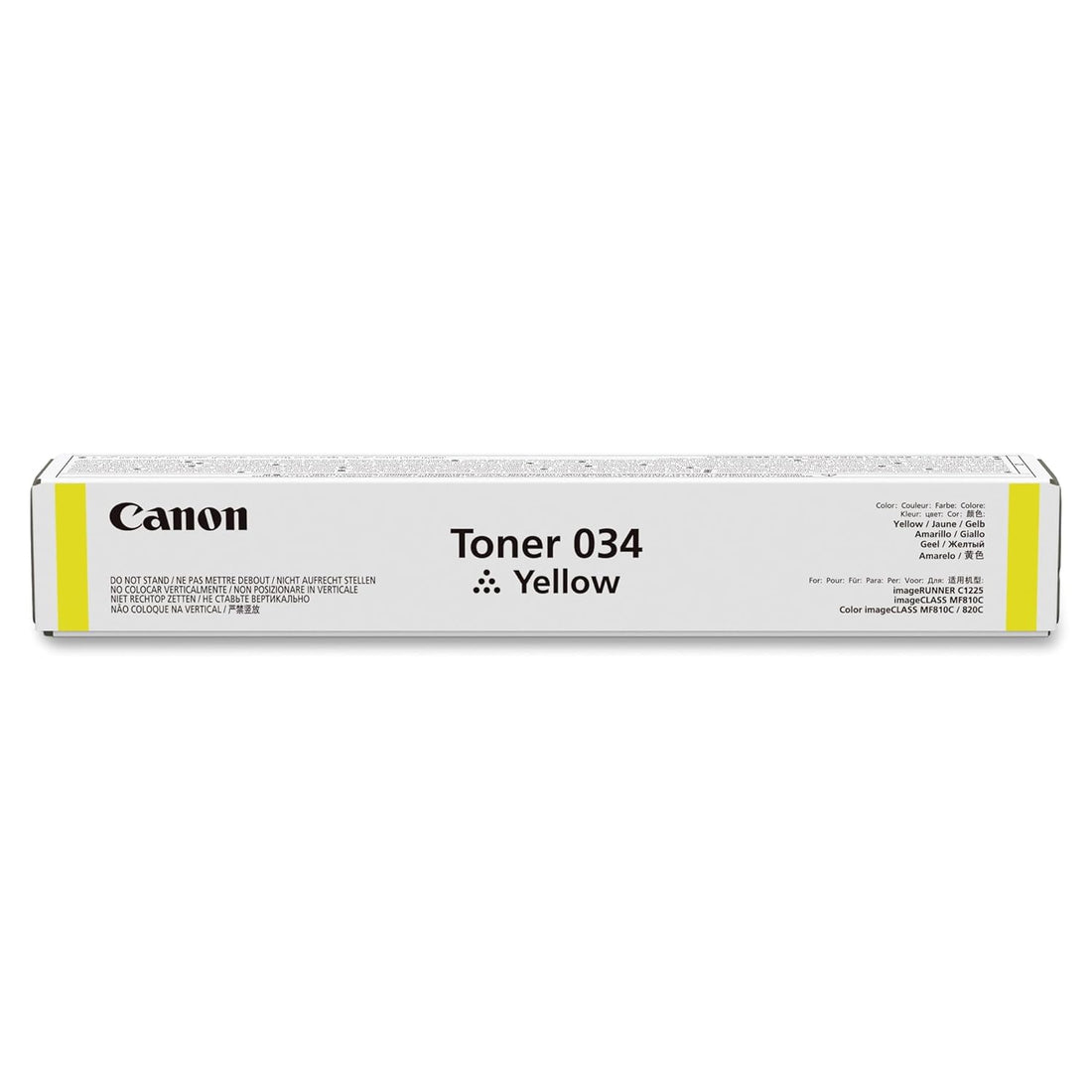 Canon 9451B001 Original Toner Cartridge, Yellow