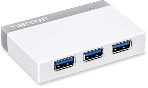 TRENDnet 4-Port USB 3.0 Ultra-Mini Hub – Front View
