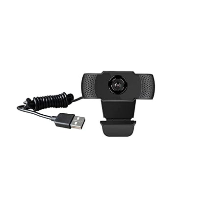 Camera Webcam: 1080P HD Webcam with Microphone – Side View