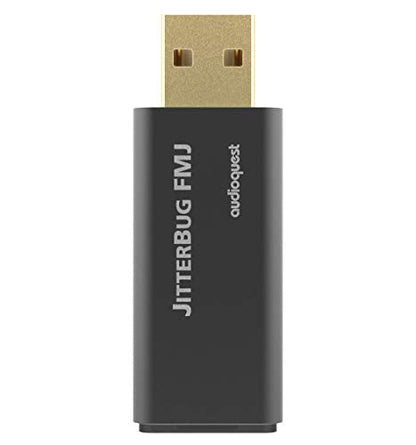 AudioQuest JitterBug FMJ: Premium USB Data and Power Noise – Front View