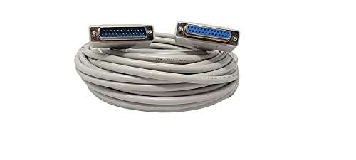 Cable Your Way: Your Cable Store 50 Foot DB25 25 Pin Serial – Front View
