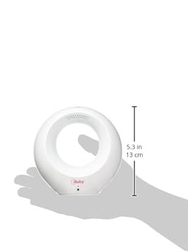 iBaby Air Smart Baby Audio Monitor, Temperature & VOC Detector, White, Small