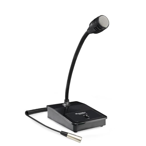 Y YO-TRONICS Professional Push to Talk Commercial Microphone – Front View