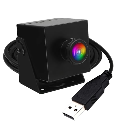 ELP 48MP USB Fisheye Webcam for Computer & Laser Engraver – Front View