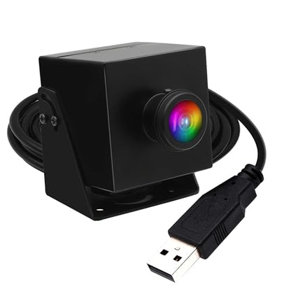 ELP 48MP USB Fisheye Webcam for Computer & Laser Engraver – Front View