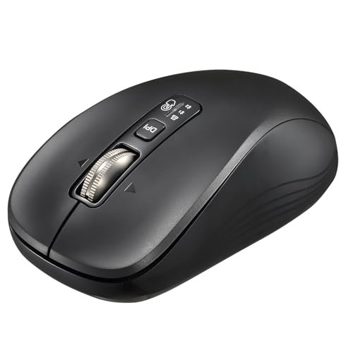 Mouse Bluetooth: Advanced Wireless Mouse with 2 Bluetooth – Size Reference