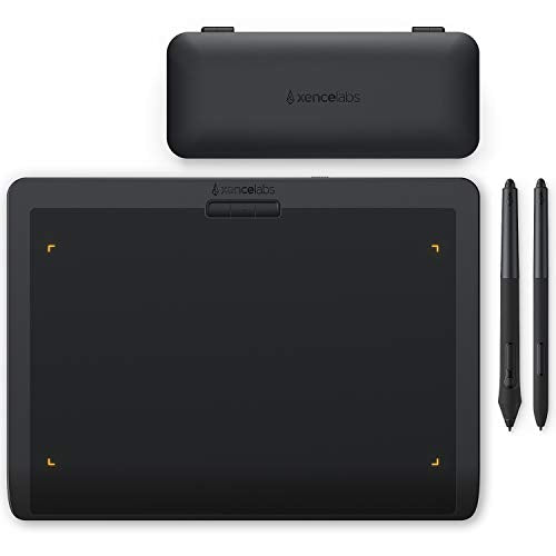Tablet Drawing: Xencelabs Graphic Tablet Medium Wireless – Front View