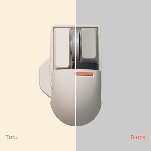 Lofree Touch: Lofree Touch PBT Wireless Mouse – Side View