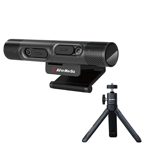 AVerMedia PW313D DualCam: 2-in-1 Webcam with Dual Autofocus – Front View