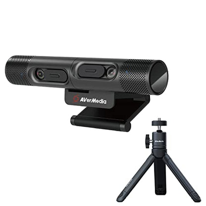 AVerMedia PW313D DualCam: 2-in-1 Webcam with Dual Autofocus – Front View