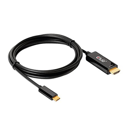 Club 3D CAC-1334: HDMI 2.0 to USB Type C 4K60Hz M/M Active – Side View