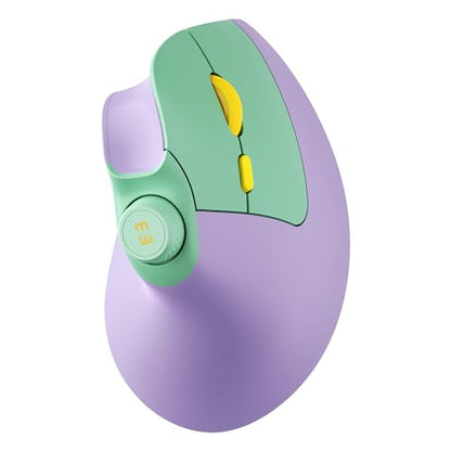 Seenda Ergonomic Mouse: Rechargeable USB Dual Bluetooth – Front View